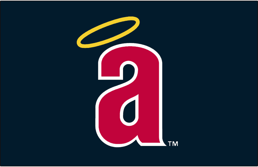 Los Angeles Angels 1971 Cap Logo vinyl decal